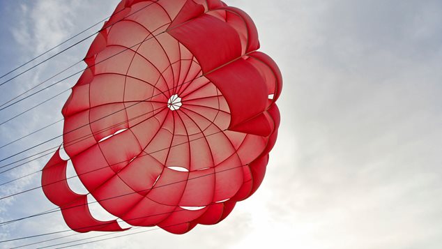 Rød luftballon